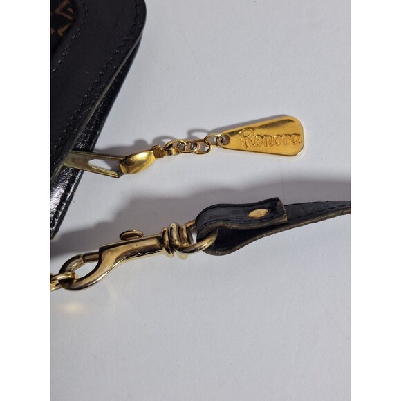 RONORA Vtg Suede Genuine Leather Y2K Shoulder Bag Handbag Purse Made In Italy - Picture 12 of 15